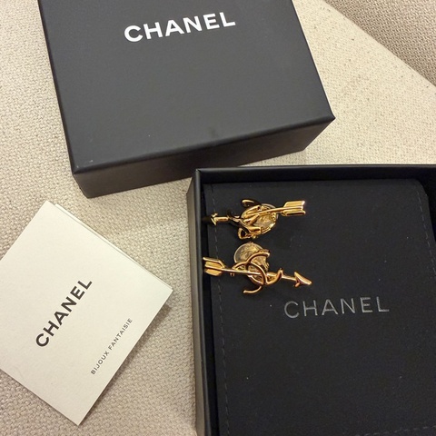 Chanel 香奈兒 26s 耳夾 耳環 邱比特 邱比特之箭