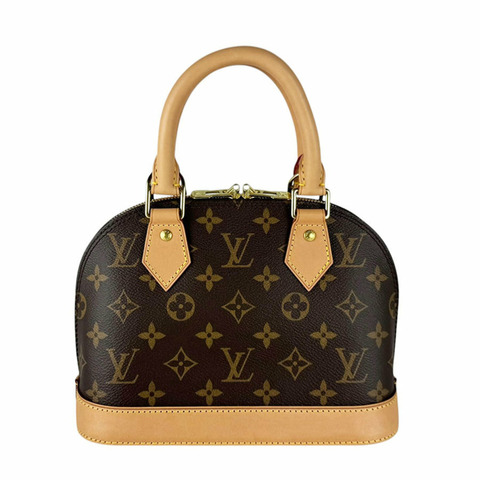 路易威登 LOUIS VUITTON 手提包 單肩包 Monogram Alma BB 帆布棕色 女士 M53152 z10723