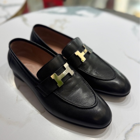 愛馬仕/Hermes Paris 𝐇扣銀扣 35.5 已貼底