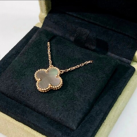 ✨專櫃原價11萬4✨梵克雅寶 Van Cleef & Arpels 珠寶 Vintage Alhambra 吊墜 中型