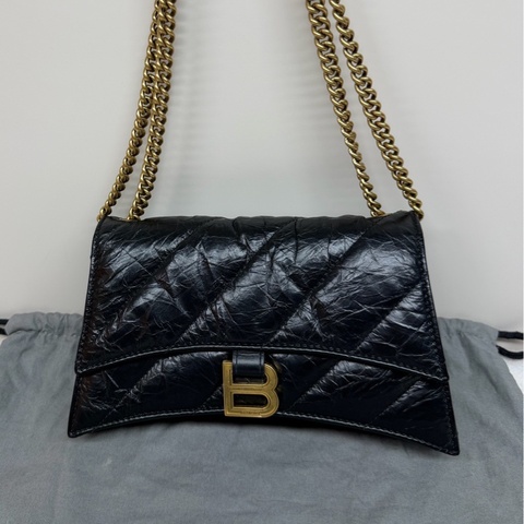 巴黎世家Balenciaga 黑色單肩包 附 塵袋