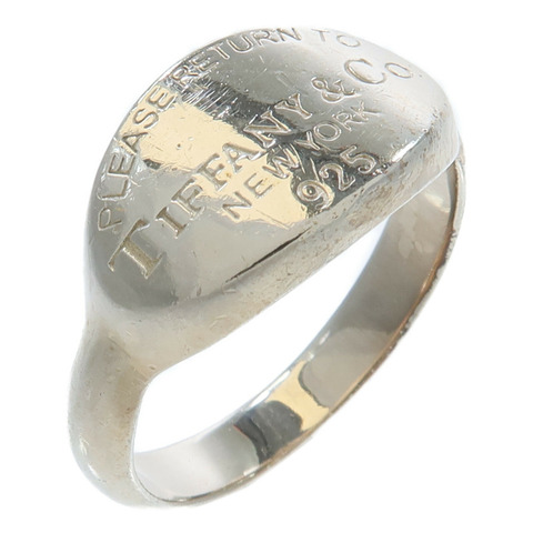TIFFANY＆CO 925純銀Please Return to Tiffany Ring戒指