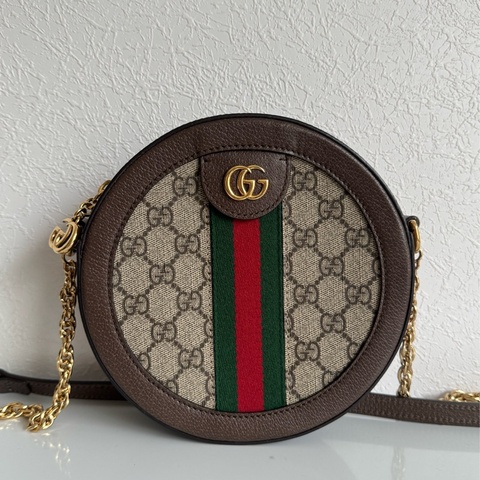 Gucci 圓餅包❤️🤍