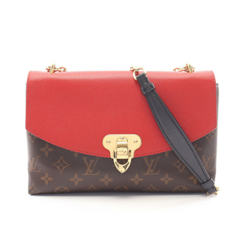 路易威登 Saint Placide 鏈條單肩背包 M43713 Monogram 皮革 Cerise LV