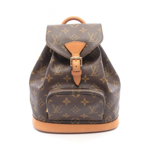 路易威登迷你 Montsouris 雙肩包 M51137 Monogram 皮革 棕色 LV