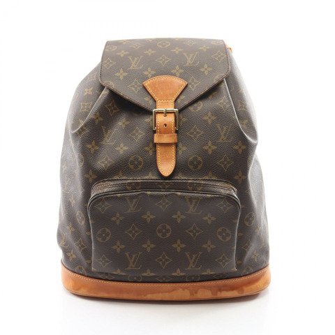 路易威登 Montsouris GM 雙肩包 M51135 Monogram 帆布 二手 LV