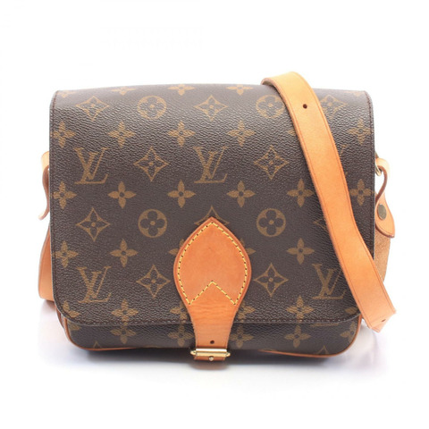 路易威登 Cartouchiere MM 單肩斜背包 M51253 Monogram 皮革 LV