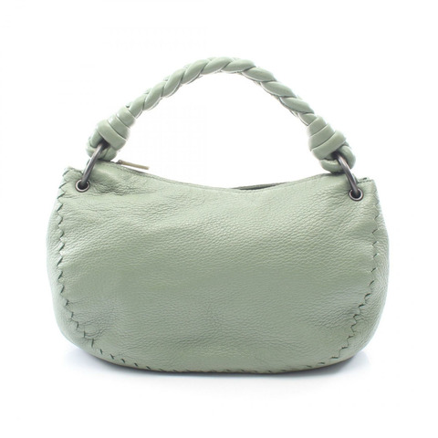 BOTTEGA VENETA Hobo 單肩包，皮革材質，綠色，二手，女士款