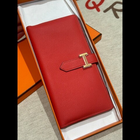 99♥️Hermes Bearn金扣長夾