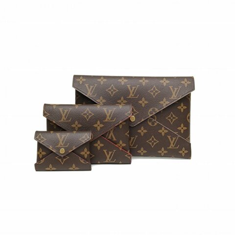 LV KirigamiPochette三合一信封包老花PVC肩背包