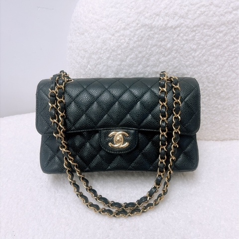 Chanel classic flap cf 23 黑金經典翻蓋包
