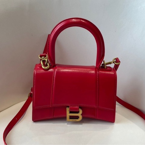 Balenciaga HourGlass Small Handle Bag， 巴黎世家爆款
