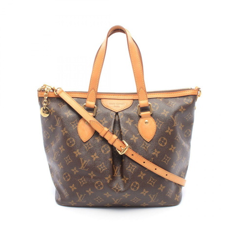 路易威登 Palermo PM 單肩手提包 M40145 Monogram 帆布皮革二手 LV