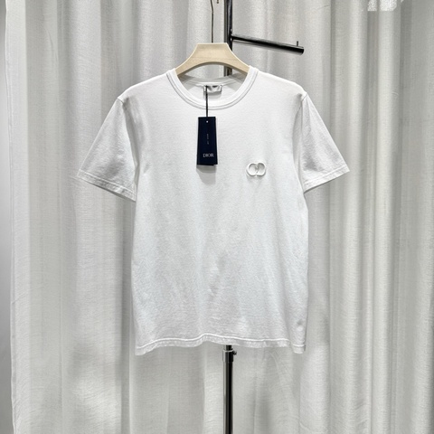 DIOR 迪奧 短袖tee T恤 M碼 CD立體刺繡logo