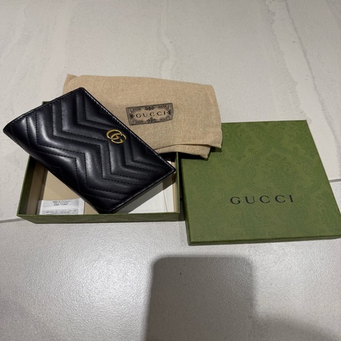 Gucci 經典 短夾 中夾