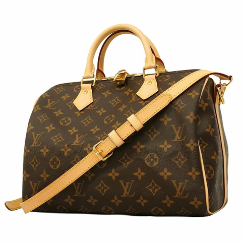 路易威登 Monogram Speedy Bandoulière 30 手提包 M46980 棕色 女士兩用包 P3398738