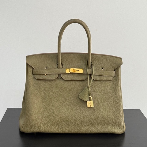 Hermes birkin35 叢林綠 金扣 框O
