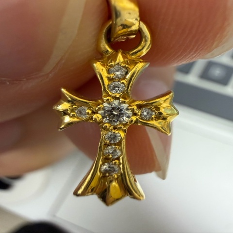 Chrome hearts 22k白鑽baby fat