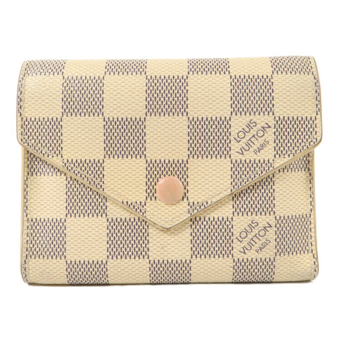 LOUIS VUITTON Damier Azur Victorine Wallet錢包
