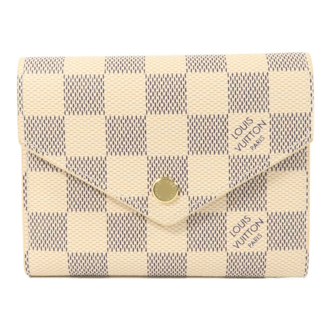 LOUIS VUITTON Damier Azur Victorine Wallet錢包