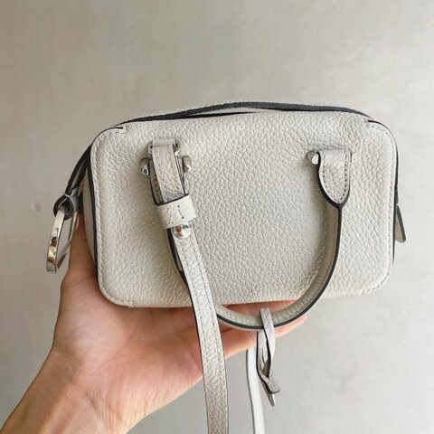 Delvaux 德爾沃cool box mini，手提包斜挎包 銀扣