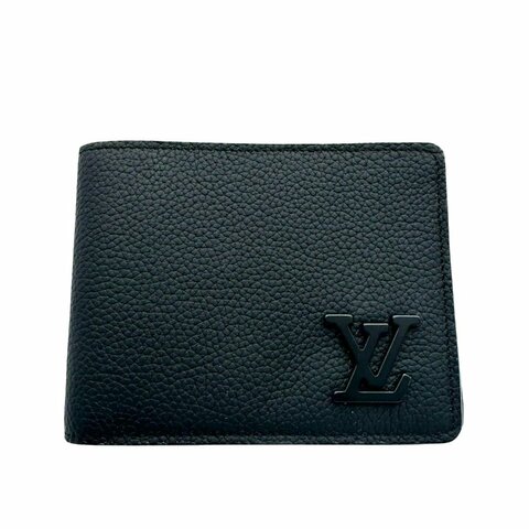 【美收精品】Louis Vuitton 黑色短夾  C-949【隔月月中將轉賣至日本 上架期限30天】