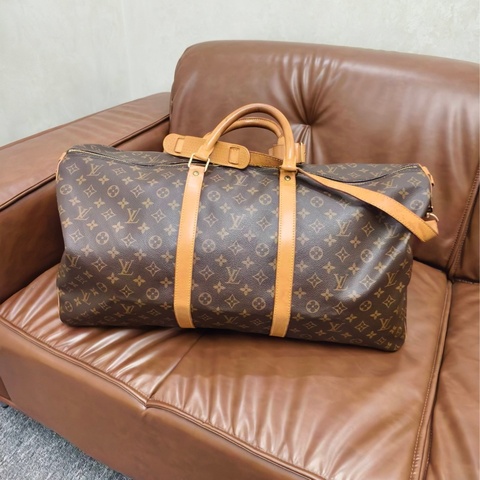 LV路易威登 keepall60老花旅行包