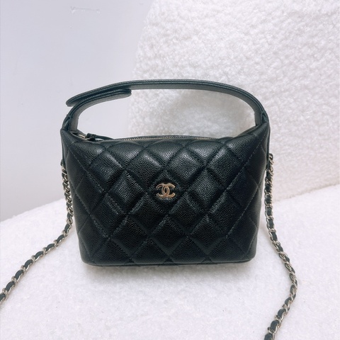 近新 Chanel 黑金飯盒包