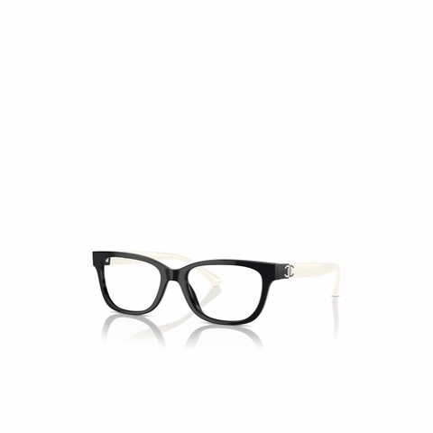Chanel 女士 幾何平光鏡52 54 均碼碼橋寬: 1.7cm; 鏡腿長: 14cm; 鏡片直徑: 5.2cm<br>橋寬: 1.7cm; 鏡腿長: 14cm; 鏡片直徑: 5.4cm
