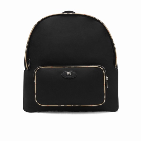 Burberry 男士 格紋裝飾背包均碼碼32cm*15cm*40cm