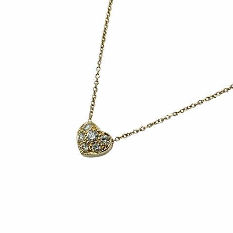 Tiffany & Co. 蒂芙尼 18K 心型 鑽石 項鏈