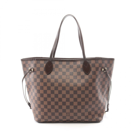 路易威登 Neverfull MM 手提單肩包 N51105 Damier Ebene 帆布 二手 LV