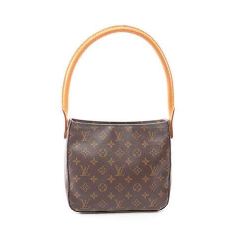路易威登 Looping MM 單肩手提包 M51146 Monogram 帆布皮革二手 LV