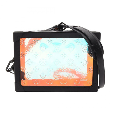 路易威登 Soft Trunk 單肩斜背包 M55932 Monogram Prism 帆布 LV