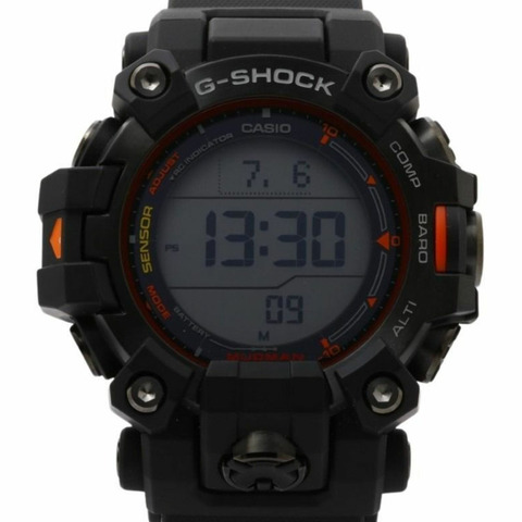 卡西歐 G-SHOCK MASTER OF G - LAND MUDMAN GW-9500MEC-1JF 黑色不鏽鋼樹脂男士數位手錶
