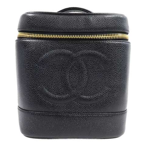 CHANEL 牛皮皮革Vintage Vanity Case手挽袋