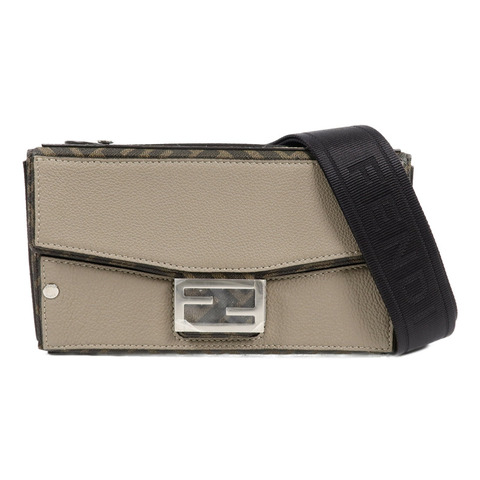 FENDI 牛皮皮革Baguette Soft Trunk手挽肩背兩用袋