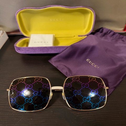 Gucci rainbow 太陽眼鏡