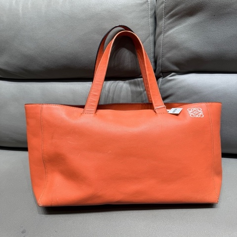 Loewe羅意威橙色托特包 95新