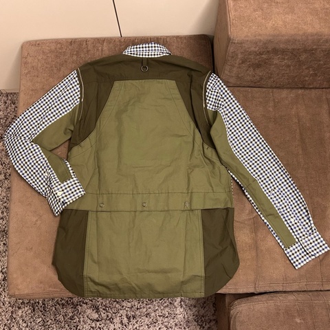 JUNYA WATANABE COMME des GARÇONS PATCHWORK SHIRT 2019 F/W (Miltary Patchwork/Cut-In Shirt)