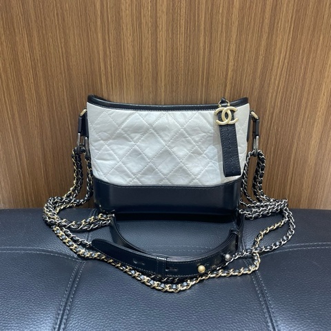 Chanel 香奈兒｜流浪小號 黑白拼色