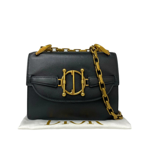 ☆ DIOR 迪奧 Black Calfskin Direction 2 way bag 黑色小牛皮兩用袋-267016408