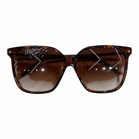 LOUIS VUITTON 路易威登 Z1864W LINK CLASSIC 墨鏡 PVC 老花 金釦
