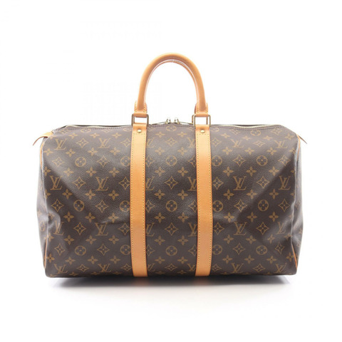 路易威登 Keepall 45 手提包 M41428 Monogram 帆布 棕色 二手 男女通用 LV