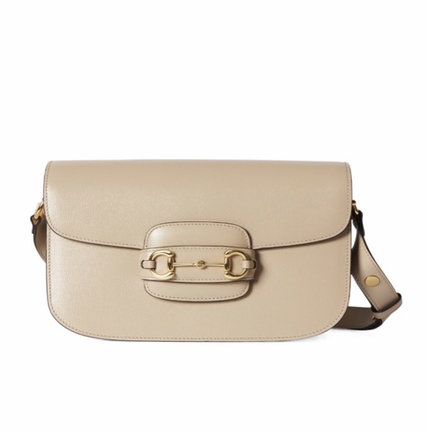 Gucci 女士 Gucci Horsebit 1955 中號單肩包均碼碼25cm*18cm*8cm