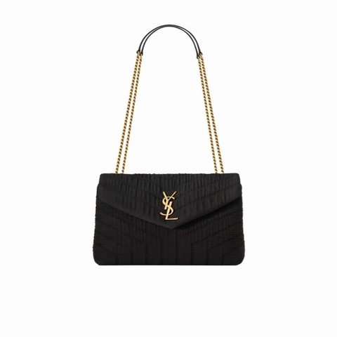 Saint Laurent 女士 LOULOU 小號絎縫單肩包均碼碼23 X 9 X 17 CM