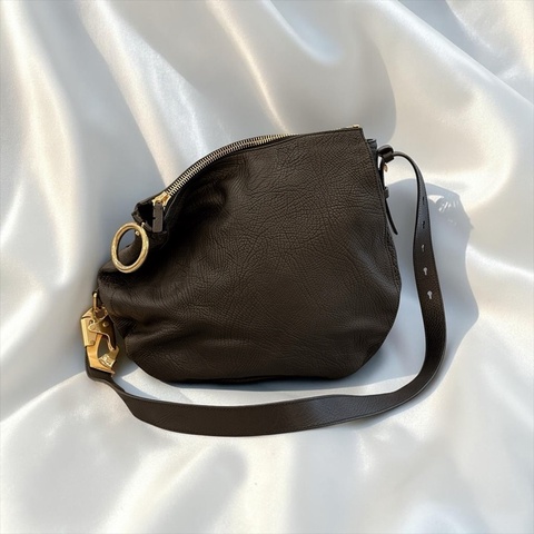 莉亞精品♡ Burberry 騎士包 金扣 中號 二手美包