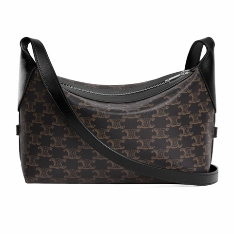 Celine 男士 帆布和小牛皮斜挎包均碼碼24cm*13cm*19 Celine 男士 帆布和小牛皮斜挎包均碼碼24cm*13cm*19cm