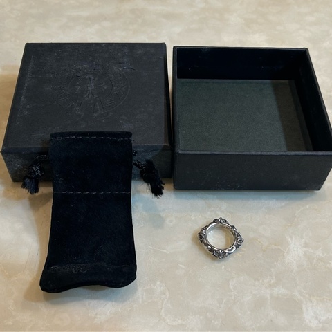 CHROME HEARTS 克羅心 925 SBT 純銀戒指