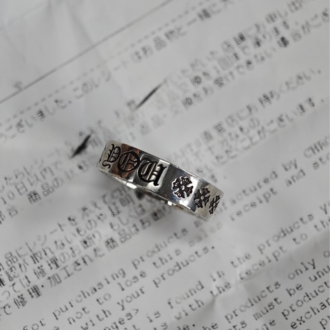 【震撼全新撿漏💰全網最低價💫】Chrome Hearts/克羅心 髒話 戒指